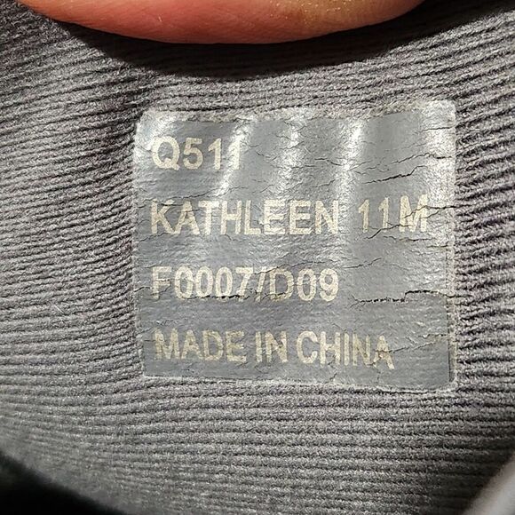 COACH Sneakers For Women Size US 11 M Gray Kathleen Coach Logo Leather - Picture 4 of 12